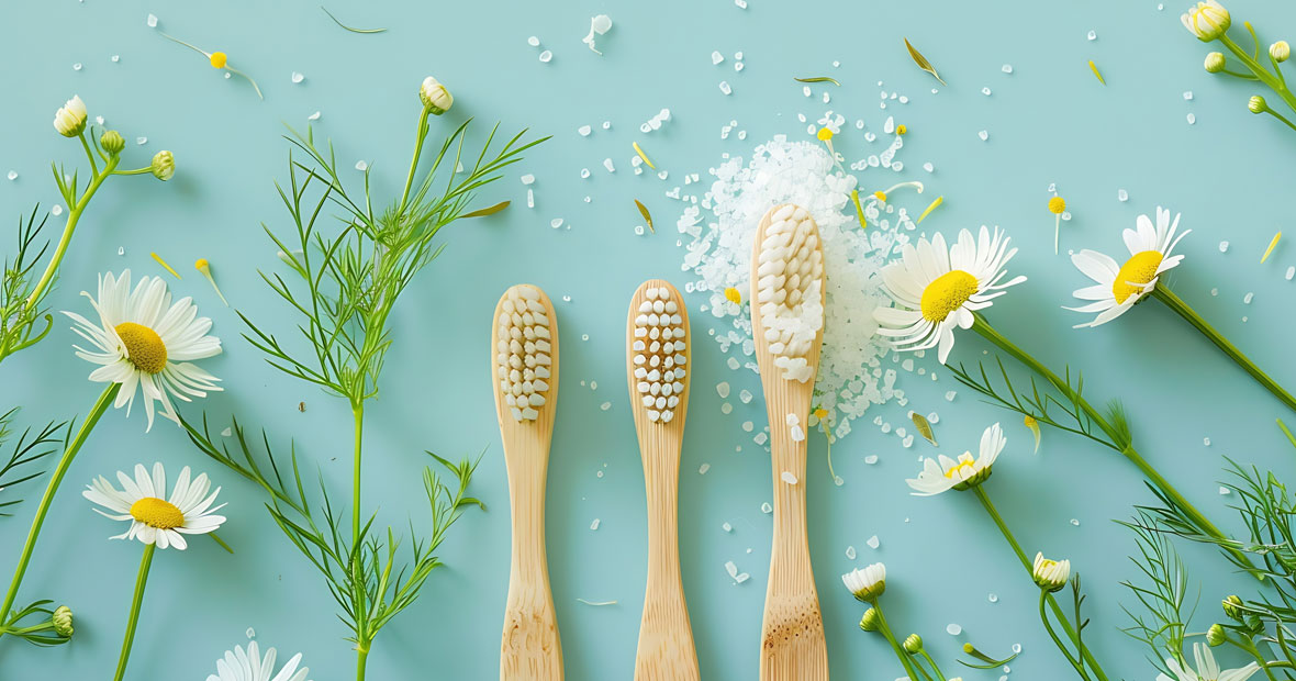 brosse à dents en bambou